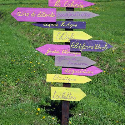 La Caborde: signalétique